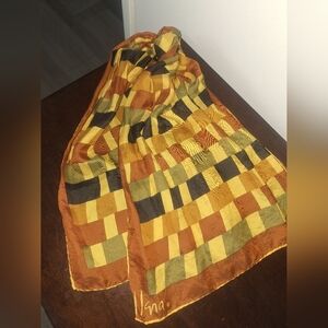 Vintage VERA NEUMANN oblong scarf